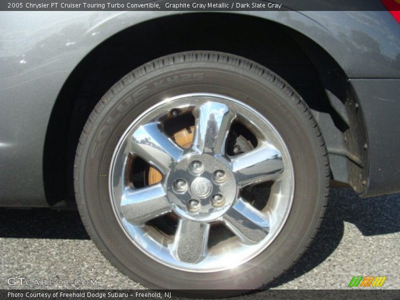 Graphite Gray Metallic / Dark Slate Gray 2005 Chrysler PT Cruiser Touring Turbo Convertible