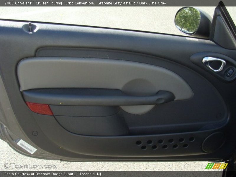 Graphite Gray Metallic / Dark Slate Gray 2005 Chrysler PT Cruiser Touring Turbo Convertible
