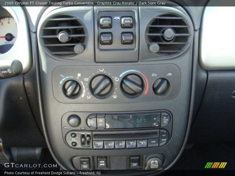 Graphite Gray Metallic / Dark Slate Gray 2005 Chrysler PT Cruiser Touring Turbo Convertible