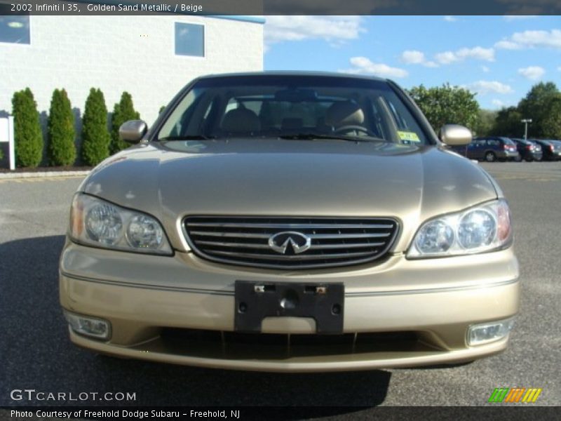 Golden Sand Metallic / Beige 2002 Infiniti I 35
