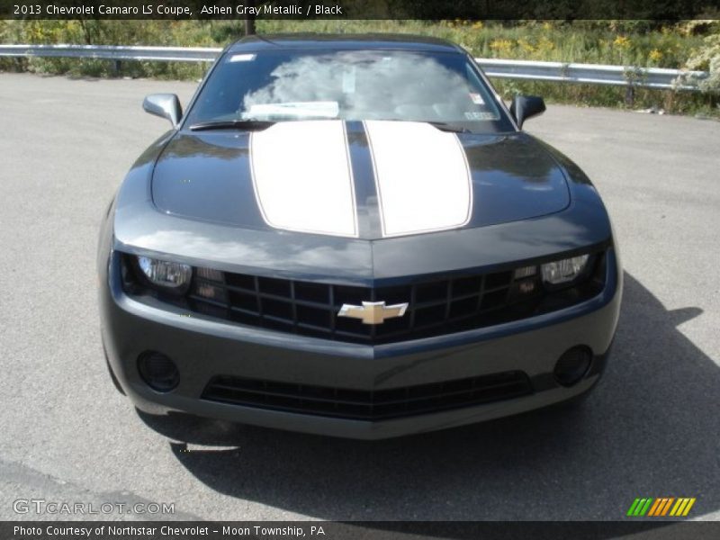 Ashen Gray Metallic / Black 2013 Chevrolet Camaro LS Coupe