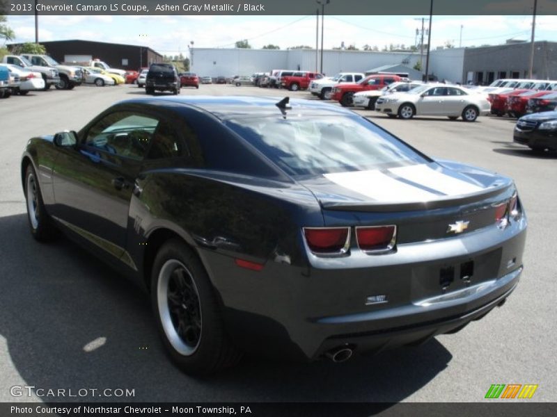 Ashen Gray Metallic / Black 2013 Chevrolet Camaro LS Coupe