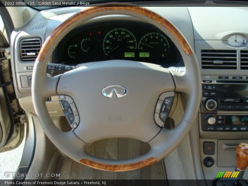 Golden Sand Metallic / Beige 2002 Infiniti I 35