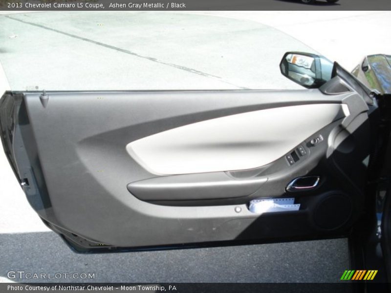 Ashen Gray Metallic / Black 2013 Chevrolet Camaro LS Coupe