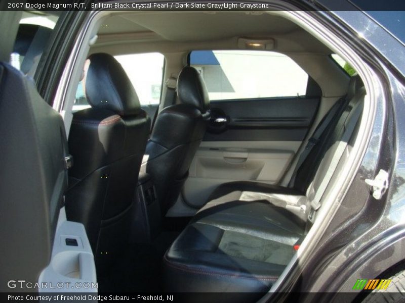 Brilliant Black Crystal Pearl / Dark Slate Gray/Light Graystone 2007 Dodge Magnum R/T