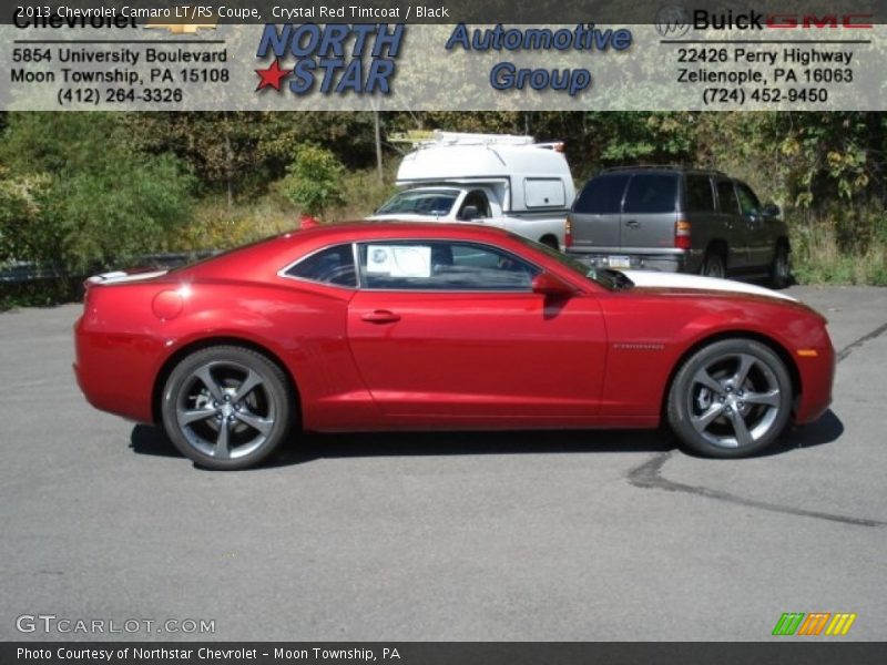 Crystal Red Tintcoat / Black 2013 Chevrolet Camaro LT/RS Coupe