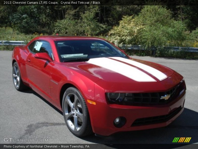 Crystal Red Tintcoat / Black 2013 Chevrolet Camaro LT/RS Coupe
