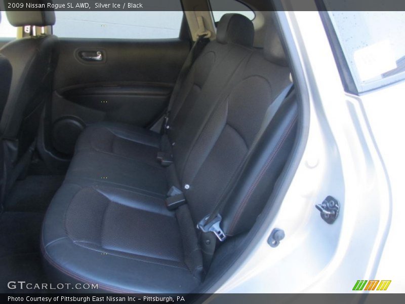 Silver Ice / Black 2009 Nissan Rogue SL AWD
