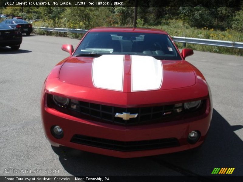 Crystal Red Tintcoat / Black 2013 Chevrolet Camaro LT/RS Coupe
