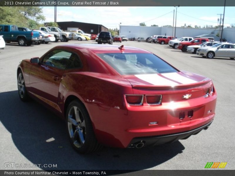 Crystal Red Tintcoat / Black 2013 Chevrolet Camaro LT/RS Coupe