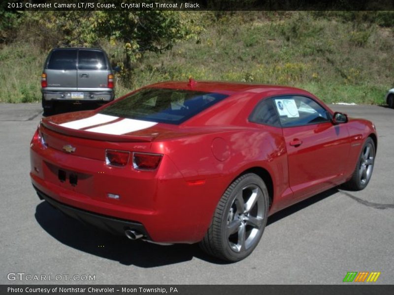 Crystal Red Tintcoat / Black 2013 Chevrolet Camaro LT/RS Coupe