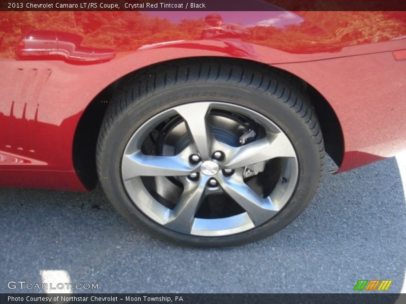 Crystal Red Tintcoat / Black 2013 Chevrolet Camaro LT/RS Coupe