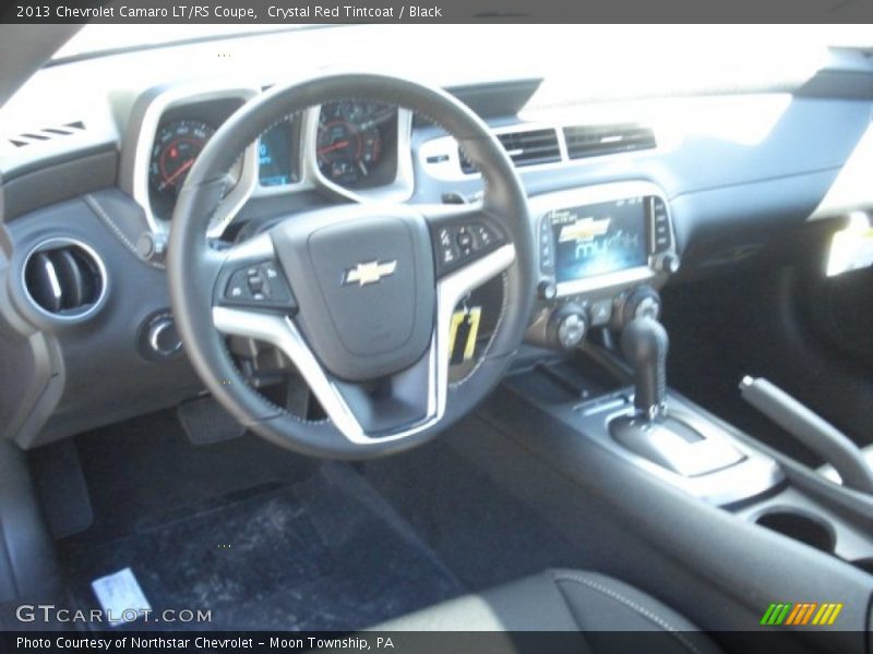 Crystal Red Tintcoat / Black 2013 Chevrolet Camaro LT/RS Coupe