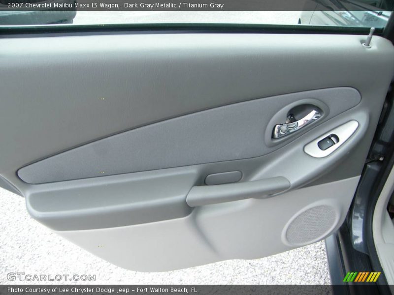 Dark Gray Metallic / Titanium Gray 2007 Chevrolet Malibu Maxx LS Wagon