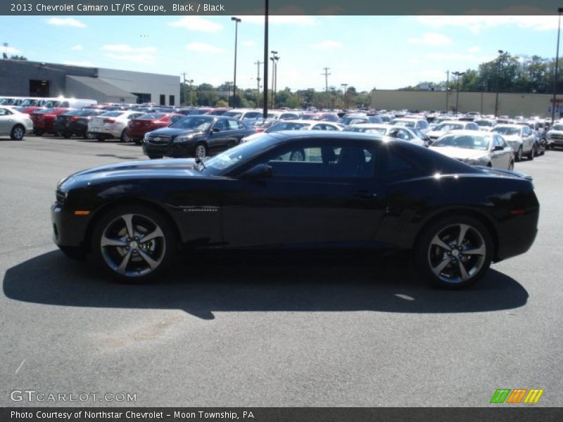 Black / Black 2013 Chevrolet Camaro LT/RS Coupe