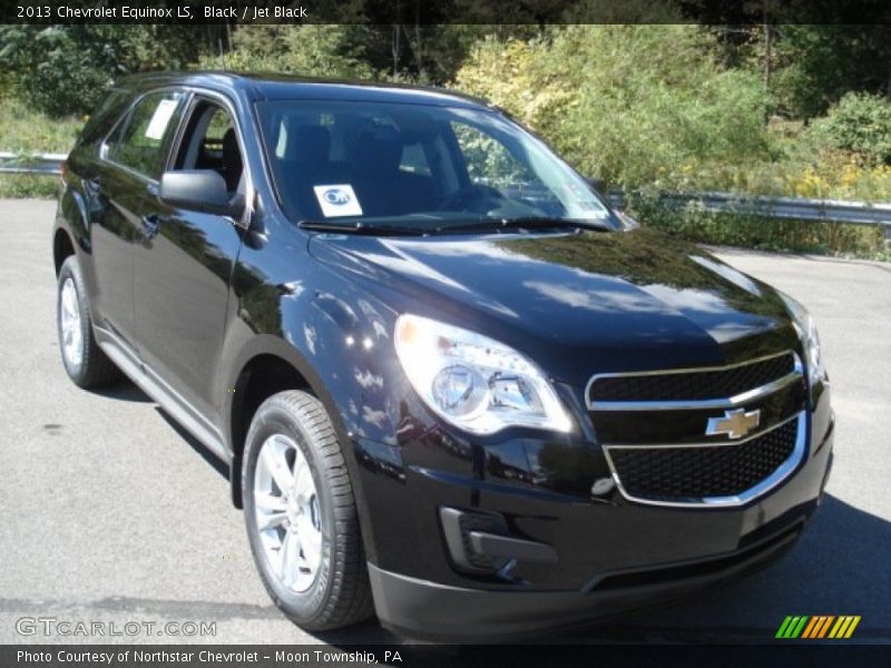 Black / Jet Black 2013 Chevrolet Equinox LS