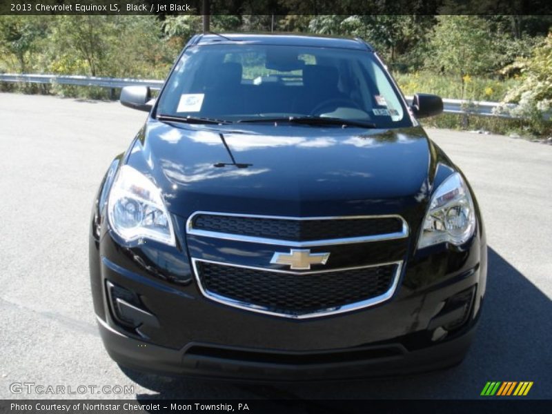 Black / Jet Black 2013 Chevrolet Equinox LS
