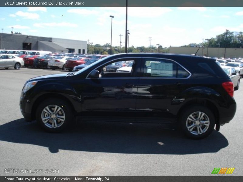 Black / Jet Black 2013 Chevrolet Equinox LS