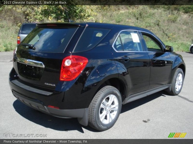 Black / Jet Black 2013 Chevrolet Equinox LS