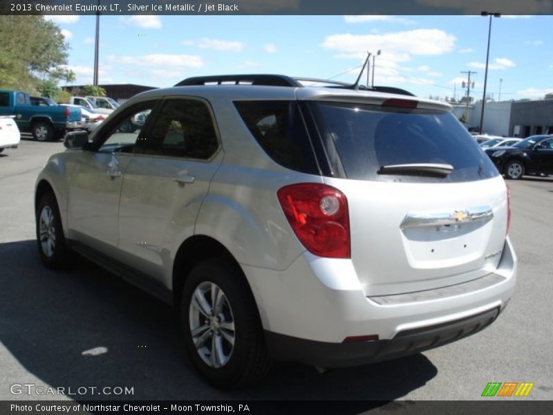 Silver Ice Metallic / Jet Black 2013 Chevrolet Equinox LT