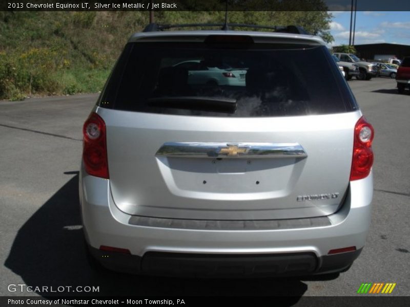 Silver Ice Metallic / Jet Black 2013 Chevrolet Equinox LT