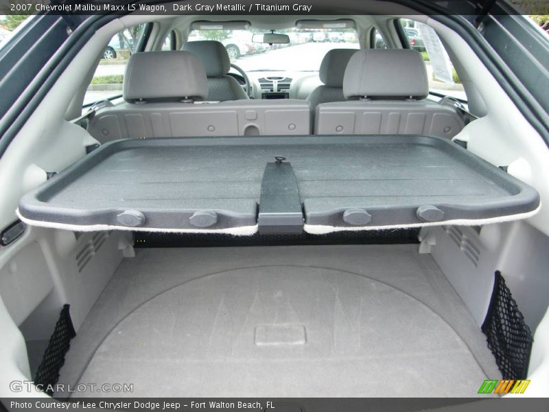 Dark Gray Metallic / Titanium Gray 2007 Chevrolet Malibu Maxx LS Wagon