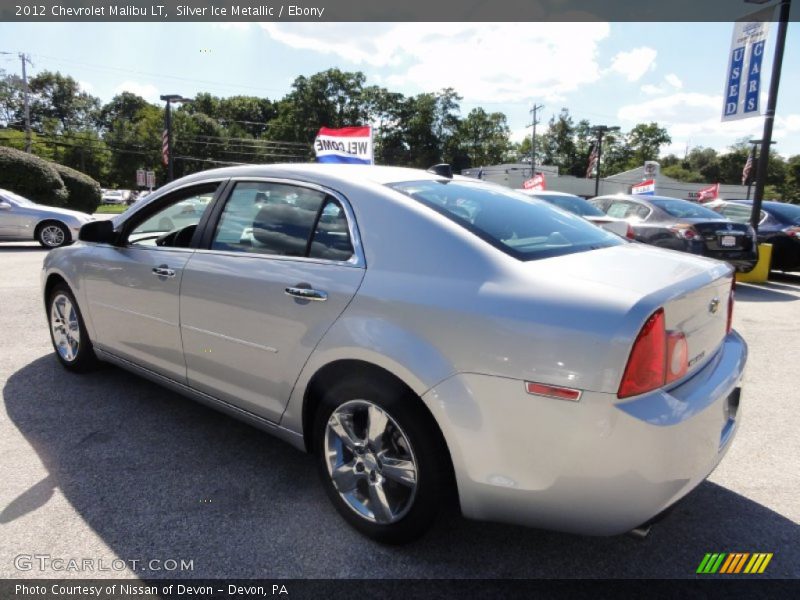 Silver Ice Metallic / Ebony 2012 Chevrolet Malibu LT