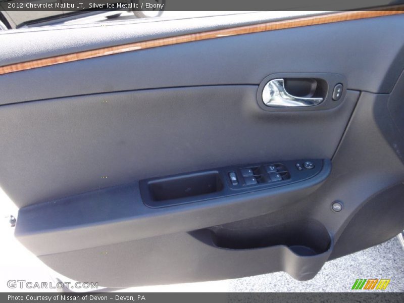 Silver Ice Metallic / Ebony 2012 Chevrolet Malibu LT