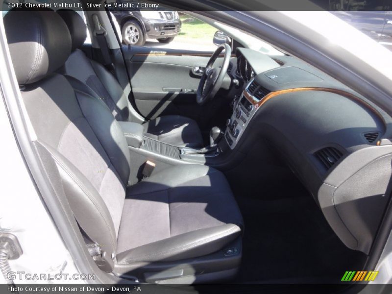 Silver Ice Metallic / Ebony 2012 Chevrolet Malibu LT