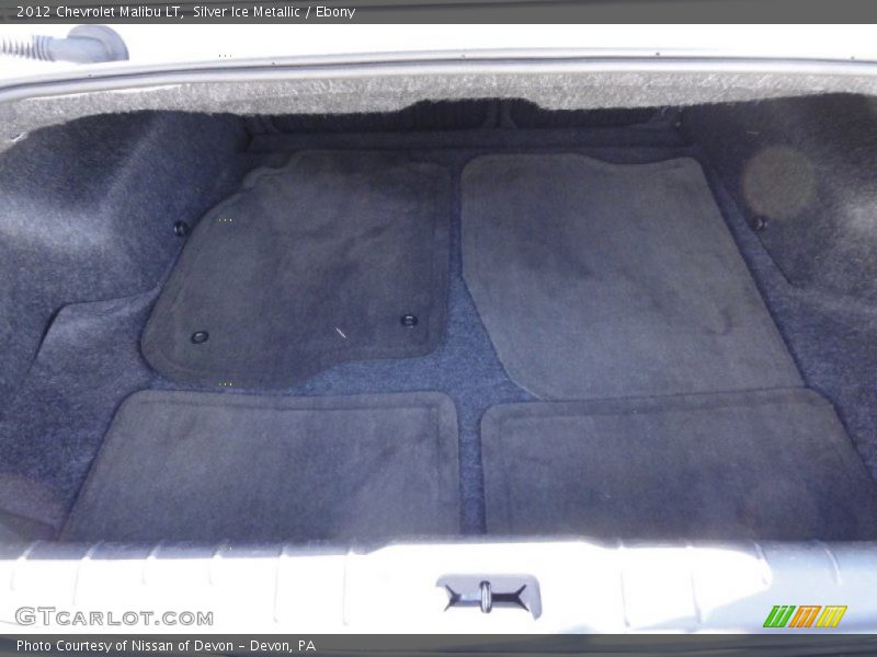 Silver Ice Metallic / Ebony 2012 Chevrolet Malibu LT