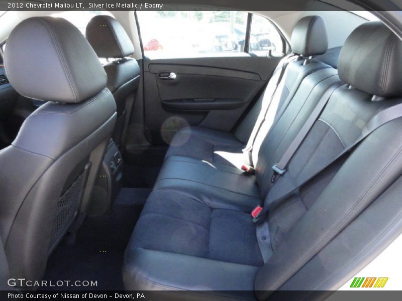 Silver Ice Metallic / Ebony 2012 Chevrolet Malibu LT