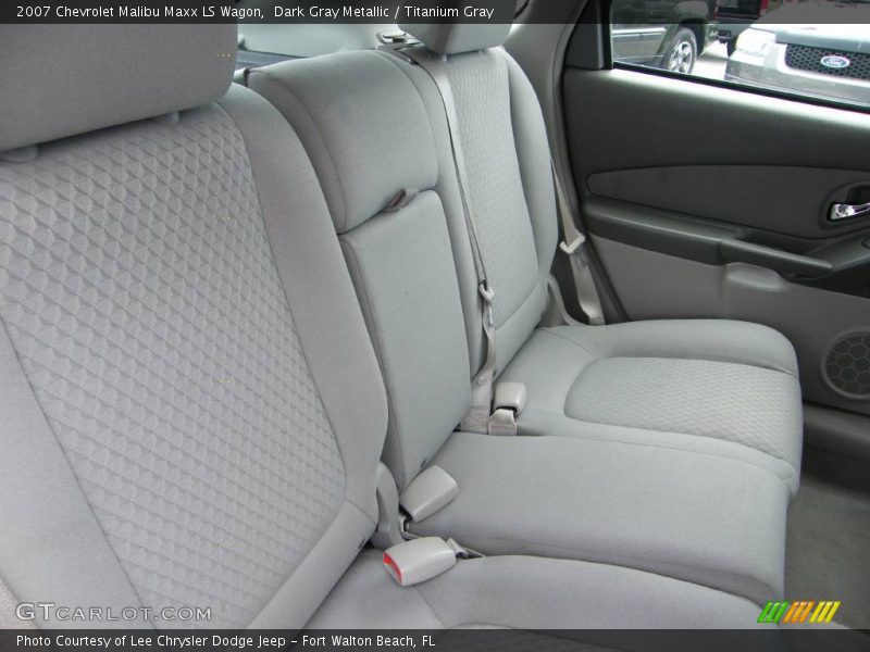 Dark Gray Metallic / Titanium Gray 2007 Chevrolet Malibu Maxx LS Wagon