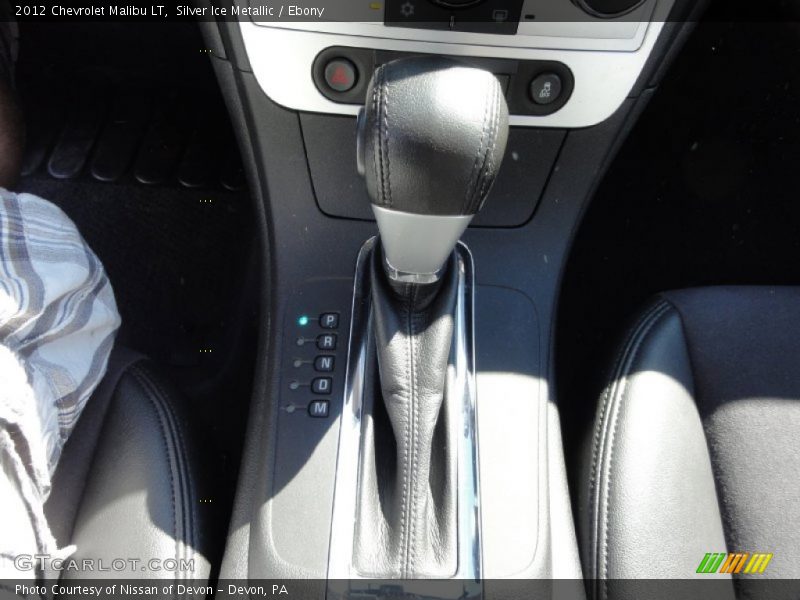 Silver Ice Metallic / Ebony 2012 Chevrolet Malibu LT