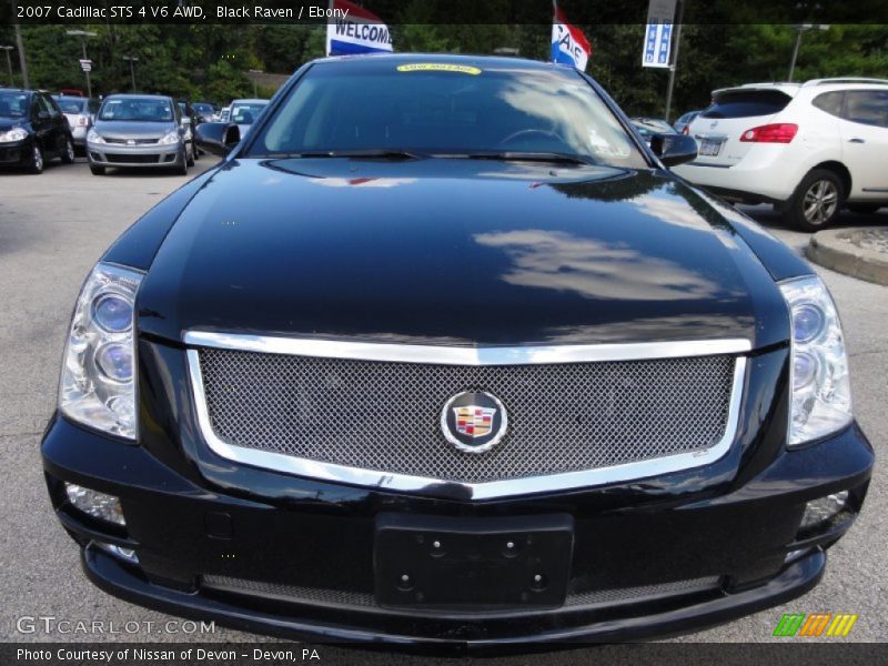 Black Raven / Ebony 2007 Cadillac STS 4 V6 AWD