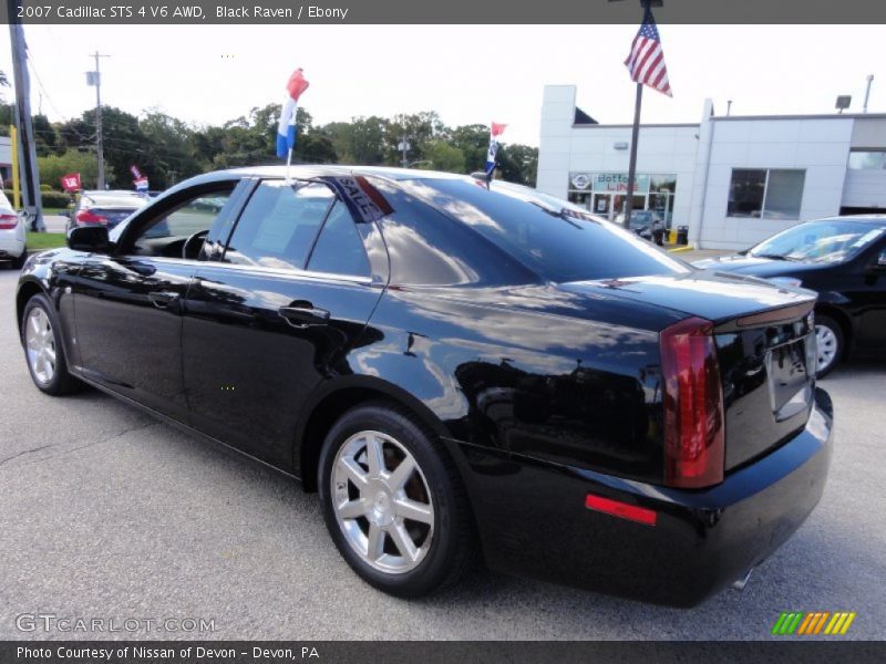 Black Raven / Ebony 2007 Cadillac STS 4 V6 AWD