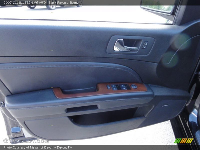 Black Raven / Ebony 2007 Cadillac STS 4 V6 AWD
