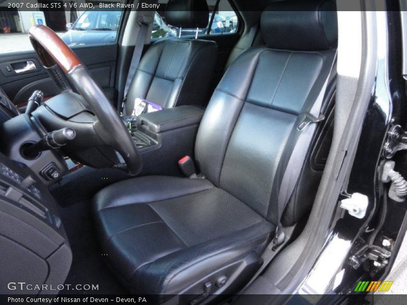Black Raven / Ebony 2007 Cadillac STS 4 V6 AWD