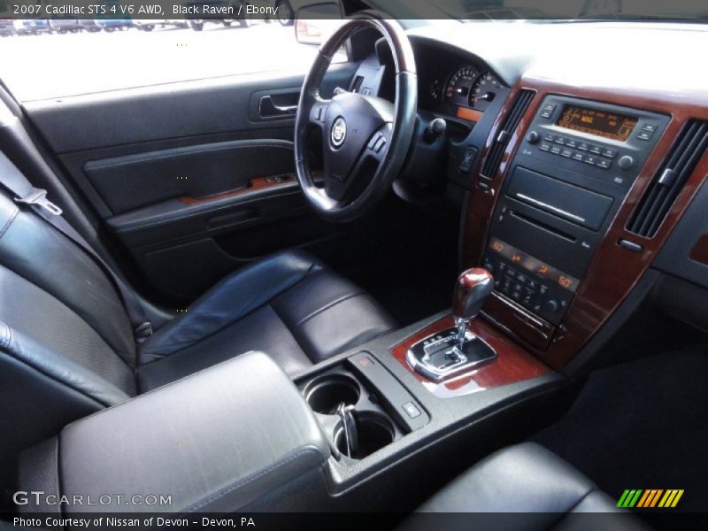 Black Raven / Ebony 2007 Cadillac STS 4 V6 AWD