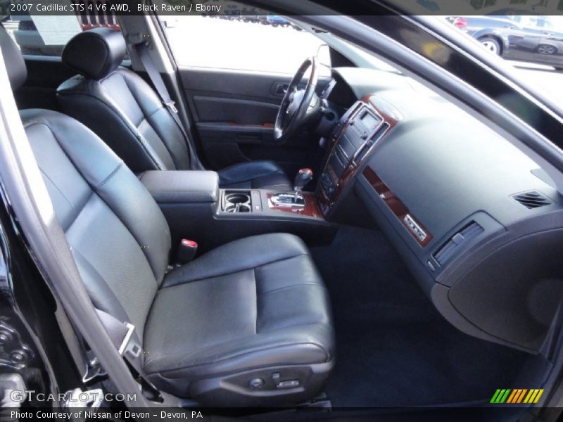 Black Raven / Ebony 2007 Cadillac STS 4 V6 AWD
