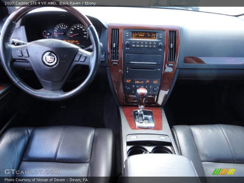 Black Raven / Ebony 2007 Cadillac STS 4 V6 AWD