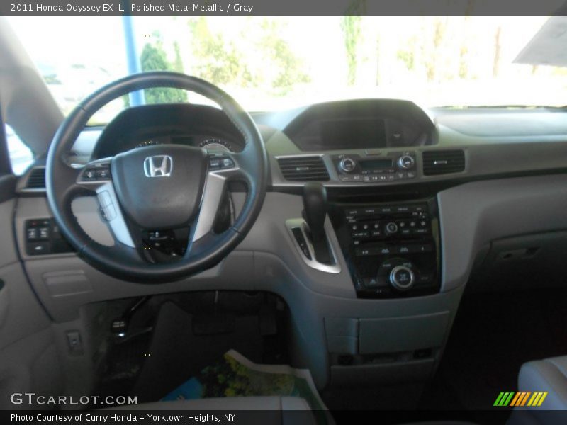 Polished Metal Metallic / Gray 2011 Honda Odyssey EX-L