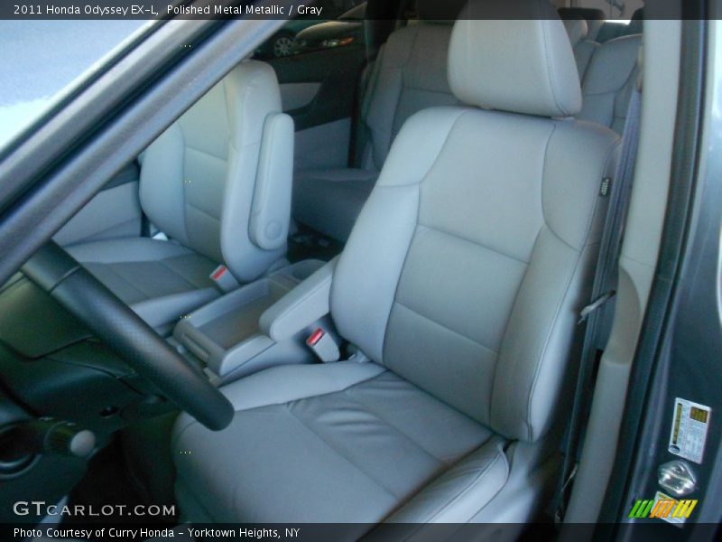 Polished Metal Metallic / Gray 2011 Honda Odyssey EX-L