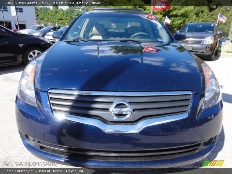 Majestic Blue Metallic / Blond 2007 Nissan Altima 2.5 SL