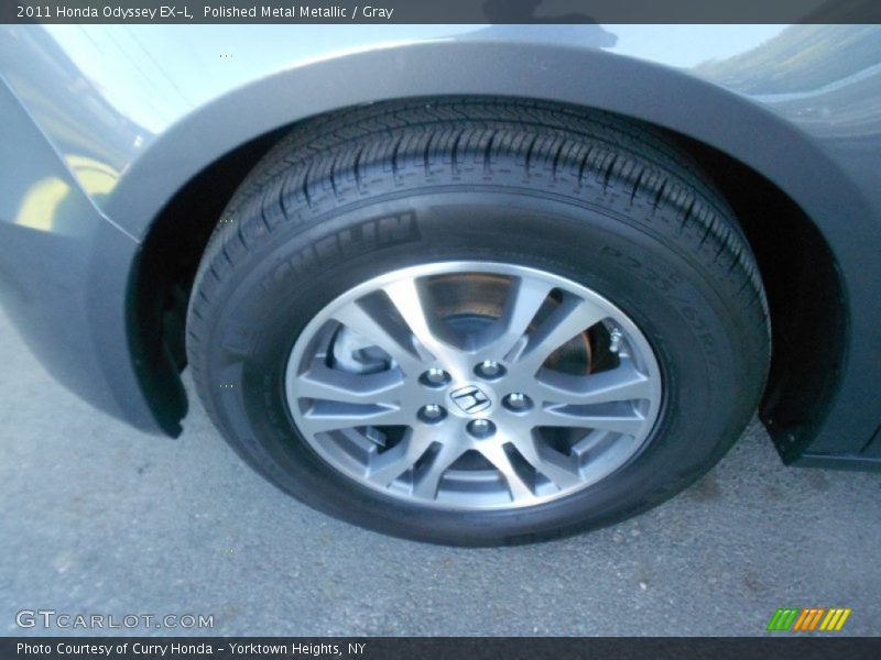 Polished Metal Metallic / Gray 2011 Honda Odyssey EX-L