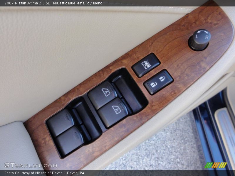 Majestic Blue Metallic / Blond 2007 Nissan Altima 2.5 SL