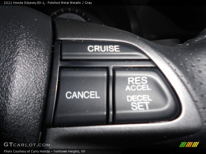 Polished Metal Metallic / Gray 2011 Honda Odyssey EX-L