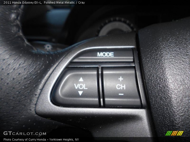 Polished Metal Metallic / Gray 2011 Honda Odyssey EX-L