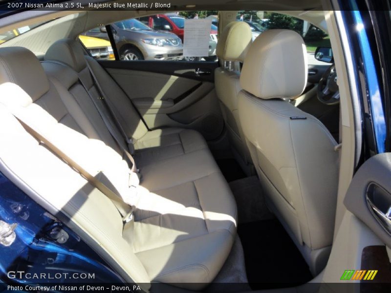 Majestic Blue Metallic / Blond 2007 Nissan Altima 2.5 SL