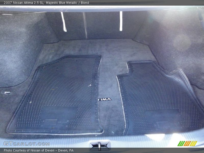 Majestic Blue Metallic / Blond 2007 Nissan Altima 2.5 SL