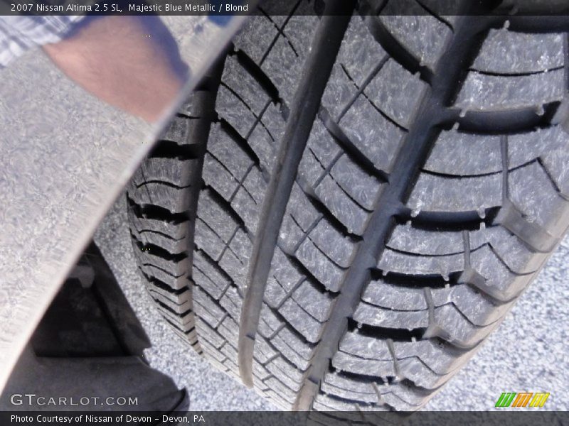 Majestic Blue Metallic / Blond 2007 Nissan Altima 2.5 SL